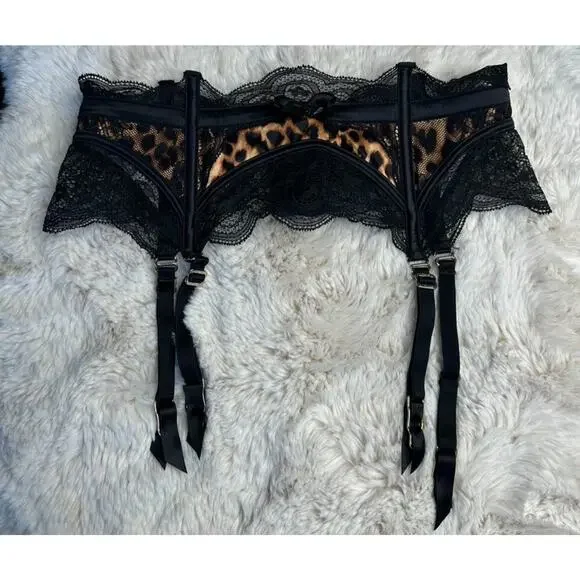 Honey Birdette DOLCE🖤 Leopard 3 Piece Set 34DD, M, L Thong